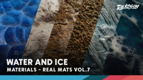 【UE】28+水与冰材质合集 Realistic Materials Vol. 7 – Water & Ice (25+ Materials)