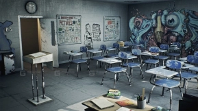 【UE】高中教室  HighSchool Classroom