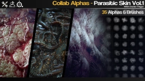 合作Alpha系列 - 寄生皮肤 第一卷  Collab Alphas - Parasitic Skin Vol.1