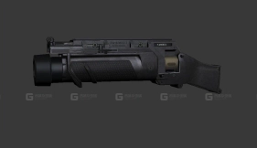 榴弹发射器3D模型-93 - Grenade launcher 3D model-93