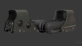 EOTech全息瞄准镜 3D模型-29 EOTech 3D model-29