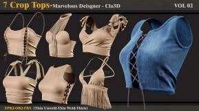 7+女性内衣短款上衣 7 Crop Tops