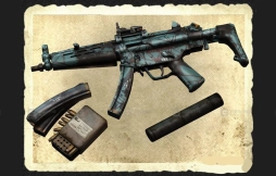 MP5冲锋枪-MP5 3D model-16