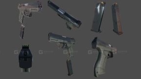 瓦尔特P99 - Walther P99 3D model-7