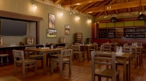 旧式室内谷仓酒吧 Old Interior Barn Bar