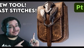 Substance 3D Painter ！制作缝线路径教程！