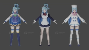 阿库娅为美好的世界献上祝福 Aqua Konosuba