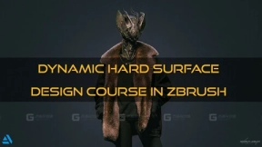 ZBrush动态硬表面设计教程 Dynamic Hard Surface Design In Zbrush