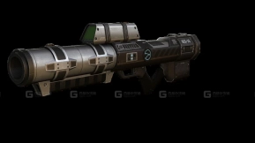榴弹发射器3D模型-55 - Grenade Launcher 3D model-55
