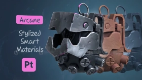 风格化智能与基础材质 奥术风格  Stylized Smart And Base Materials Arcane Style