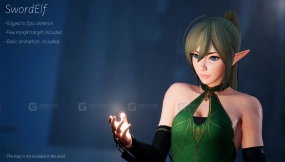 【UE】剑精灵  Sword Elf