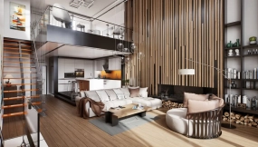 【UE】现代公寓建筑室内设计vol.9.5 Modern Apartment - Archinteriors Vol 9 Scene 5