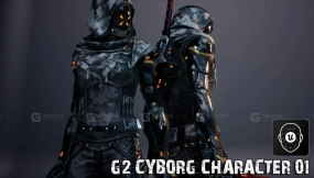 【UE】G2 赛博格角色  G2  Cyborg Characters