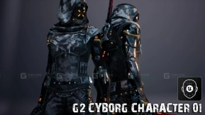 【UE】G2 赛博格角色  G2  Cyborg Characters