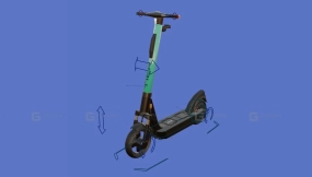 Tier 电动滑板车 绑定版 Tier e-scooter (rigged)