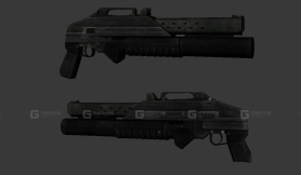 榴弹发射器3D模型-100 - Grenade Launcher 3D model-100