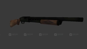 霰弹枪3D模型-18 - Shotgun 3D model-18