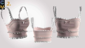 3+复古蕾丝内衣 3 Bustier tops