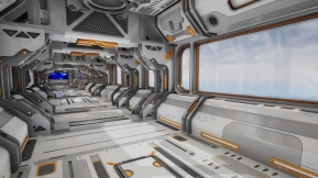 【UE】模块化科幻环境D  Modular Sci-Fi Environment D