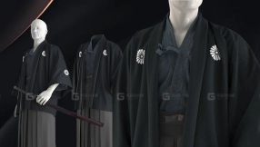 日本传统服饰武士和服