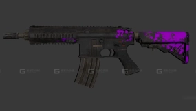 M416近距离作战型-M416 CQC 3D model