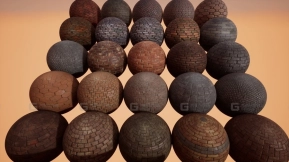【UE】砖块材质集 第一卷  Brick Materials Vol.1