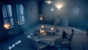 【UE5.8】恐怖餐厅环境 Horror Dining Room