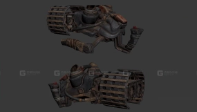 链枷枪 FlailGu 3D model-33