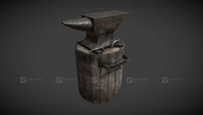 资产02 中世纪铁砧 Asset02 Medieval Anvil