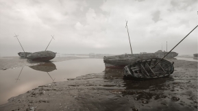 【UE】渔村 Fishing Village Environment