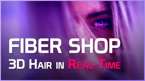 实时头发纹理生成软件 FiberShop