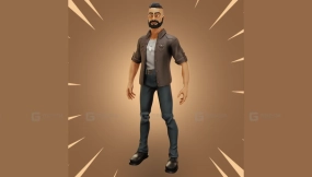 风格化低多边形角色 Stylized Lowpoly Character
