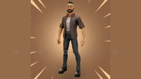风格化低多边形角色 Stylized Lowpoly Character