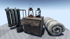 【UE】城市室内道具包  Urban Interior Props Pack