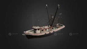 虾船 Shrimp Boat