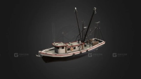 虾船 Shrimp Boat