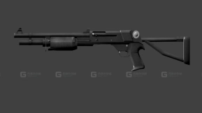 伯奈利M3T Super 90 3D模型-21 - Benelli M3T Super 90 3D model-21