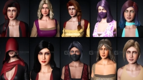 【UE】高级女性角色自定义  Advance Female Customization