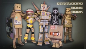 【UE】纸板男孩角色包  Cardboard Boys Pack