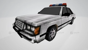 侠盗猎车手罪恶都市（警车） - Grand Theft Auto  Vice City (Police) 3D model-77