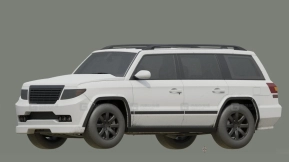 丰田红杉 - Toyota Sequoia 3D model-8