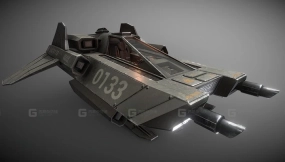 LAC - 轻型突击飞行器战斗机及驾驶舱 - LAC - Light Assault Craft - Fighter & Cockpit