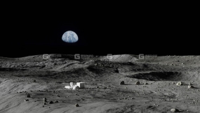 月球地表3D模型 Moon – Lunar Landscape 