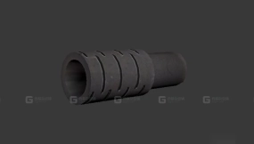 宽型收束器 3D模型-65 Widechoke 3D model-65