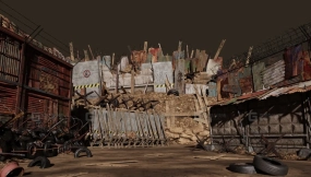 【UE】路障包  Barricades Pack