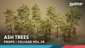 【UE】植被白蜡树VOL.28  Foliage VOL.28 - Ash Trees