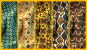 Substance Painter专属99款花纹布料、丝绸织物及服饰类SP材质SBSAR文件