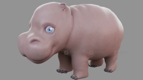 可爱的河马 Hipopo Cute