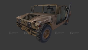 HMMWV v2 RE5 - HMMWV v2 RE5 3D model-21
