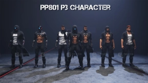 【UE】PP801 角色 P3  PP801 Character P3